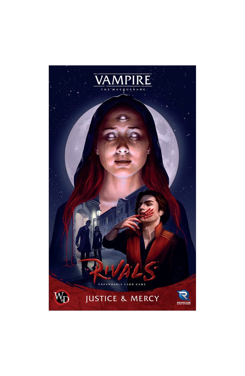 Renegade Game Studios Vampire The Masquerade Rivals Expandable Card Game Justice & Mercy, Alternate, color, Multicolored
