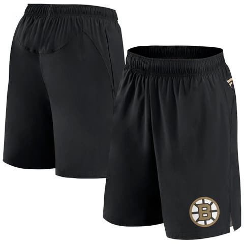 Men's Fanatics Branded  Black Boston Bruins Authentic Pro Tech Shorts