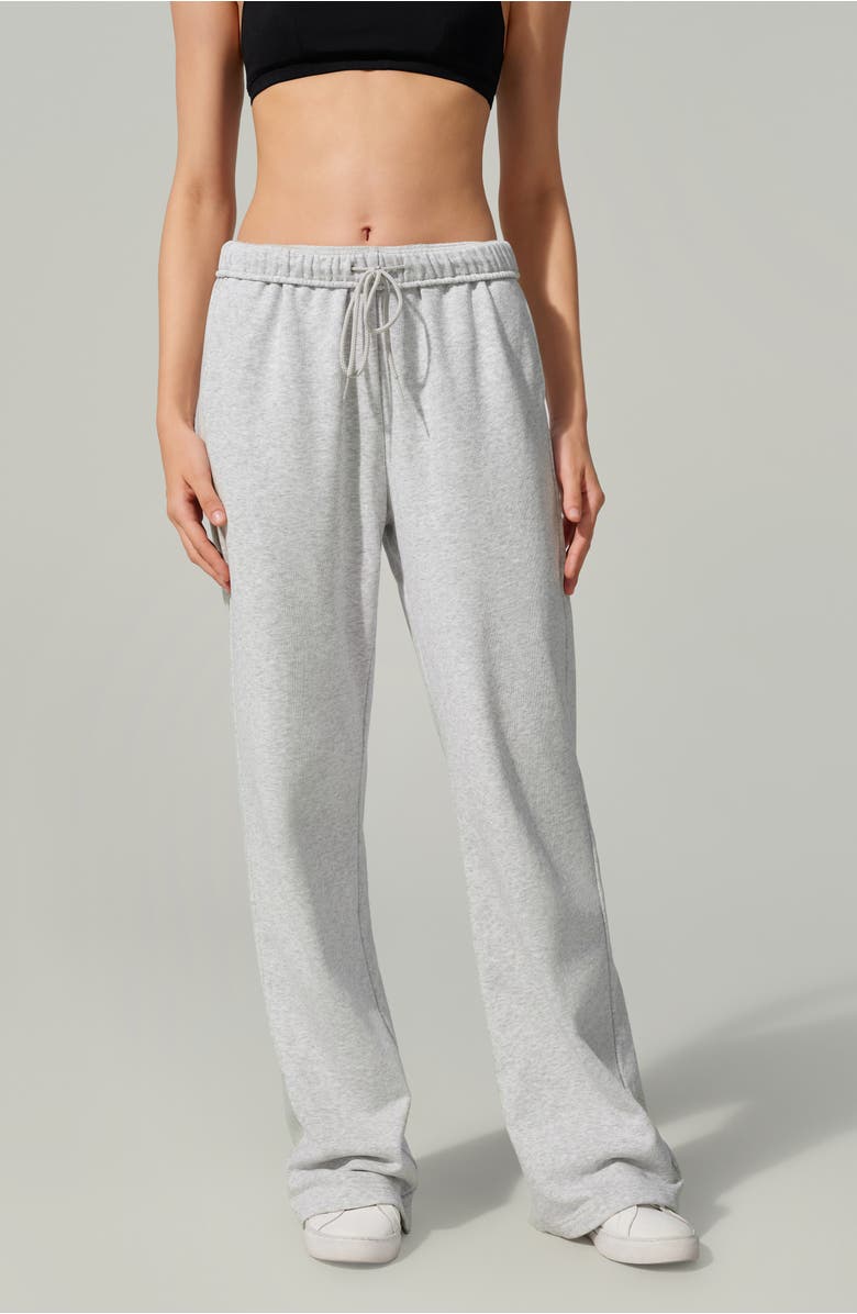 Lilysilk Seamflow Stride Sweatpants, Alternate, color, Heather-Grey