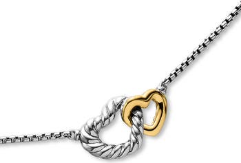 David Yurman Cable Collectibles® Interlocking Heart Necklace