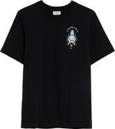 Casablanca Classic Fit Hotel Emblem Organic Cotton Graphic T-Shirt