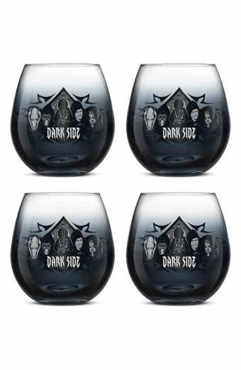 Star Wars Dark Side Set of 4 Stemless Drinking Glasses
