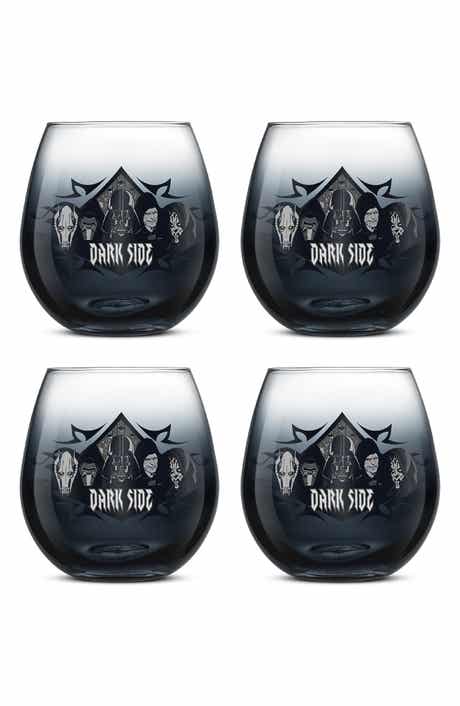 Star Wars Dark Side Set of 4 Stemless Drinking Glasses
