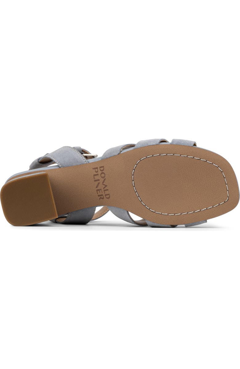Donald Pliner Block Heel Sandal, Alternate, color, Cloud Gray