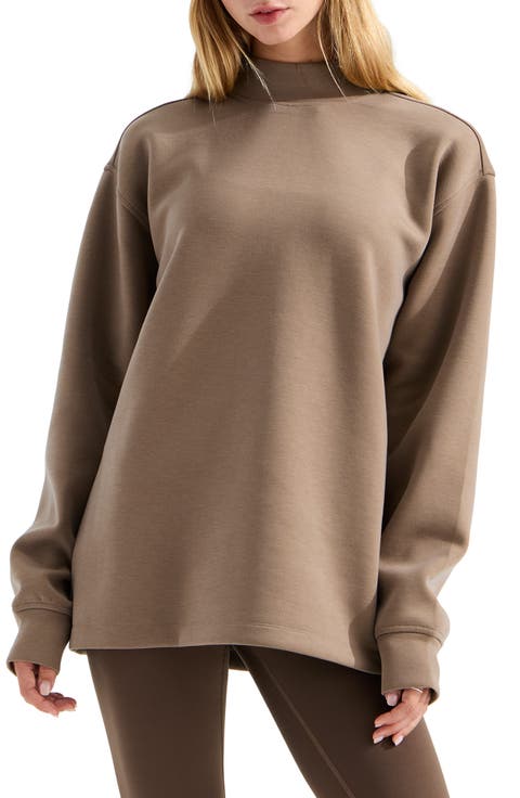 Jaida FlashDry-XD Performance Mock Neck Sweatshirt