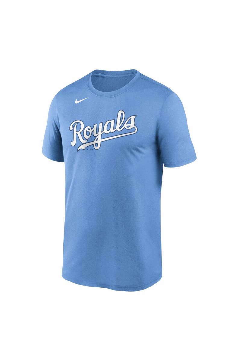 Nike Men's Nike Light Blue Kansas City Royals Wordmark Legend Performance Big & Tall T-Shirt, Alternate, color, 