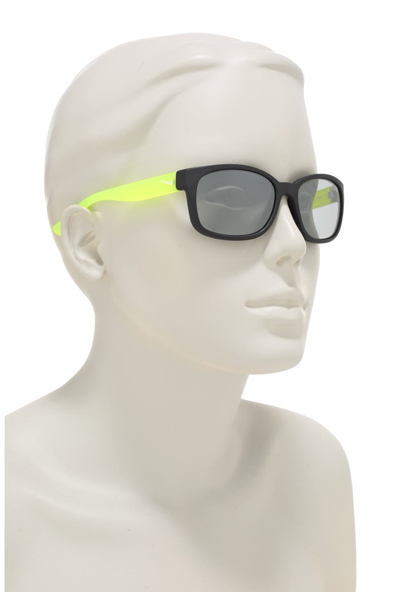 51mm Spirit Square Sunglasses, Alternate, color, MATTE BLACK