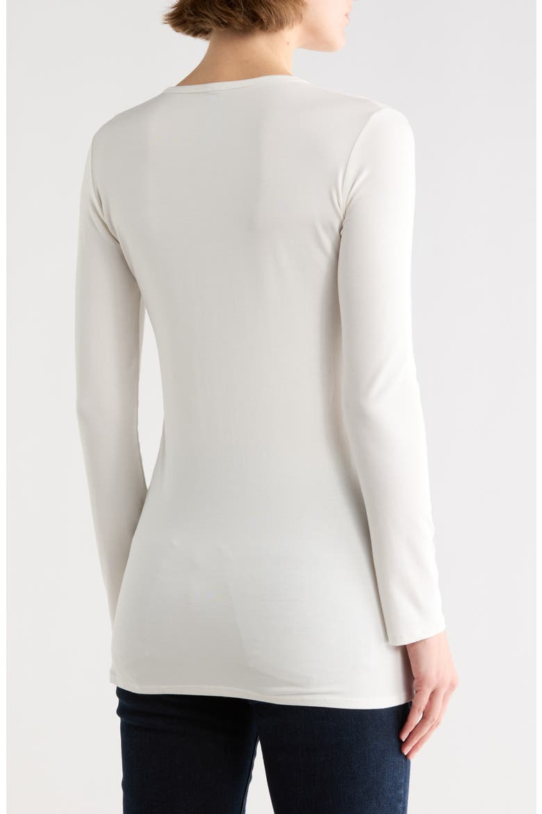 Long Sleeve T-Shirt, Alternate, color, WHITE INTERLOCK