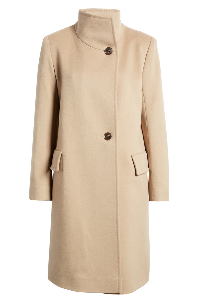 Fleurette Presley Cashmere Coat, Alternate, color, Camel