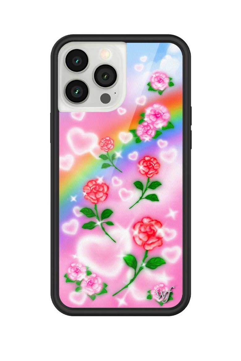 Heavenly Roses iPhone Case, Alternate, color, Pink