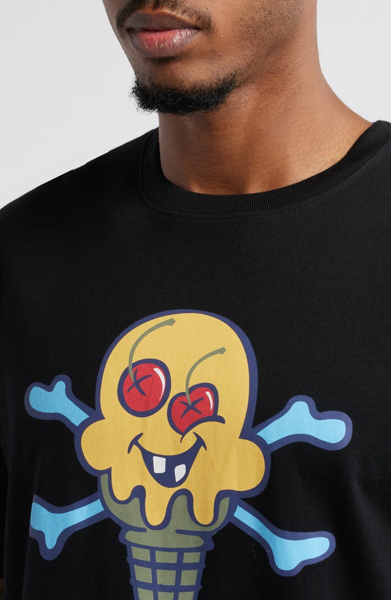 ICECREAM Cones & Bones Graphic T-Shirt, Alternate, color,