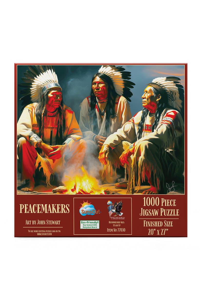Peacemakers 1000 piece Jigsaw Puzzle for Adults, Alternate, color, Multicolor