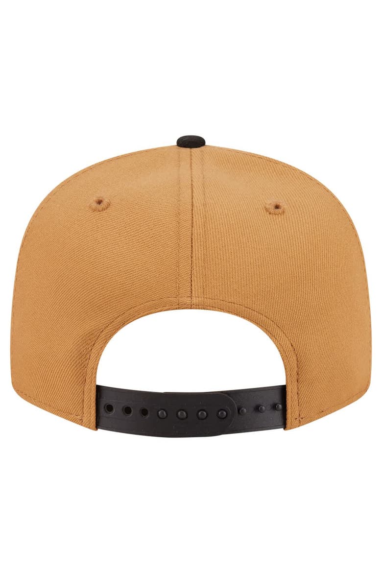 Men's New Era Khaki/Black Baltimore Orioles Ice Cream 9FIFTY Snapback Hat, Alternate, color, Khaki