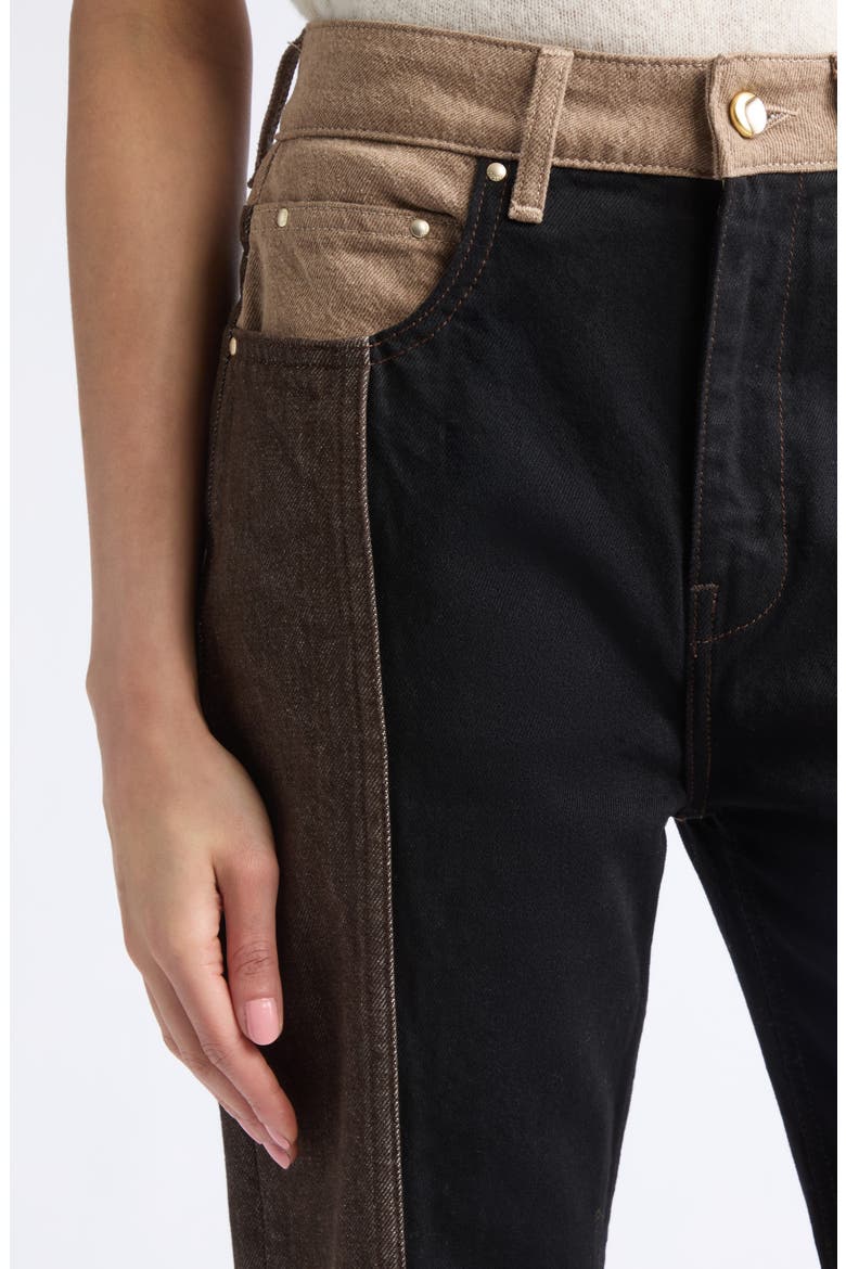 Jane High Waist Wide Leg Jeans, Alternate, color, DUSK/ SORREL/ RYE WASH