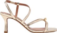 maje Metallic multi-strap sandals