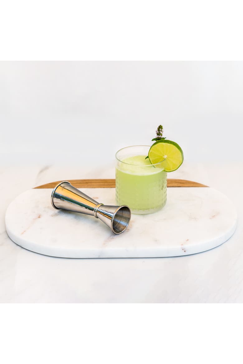 Japanese Cocktail Jigger, Alternate, color, Stainless Steel
