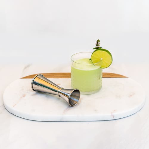 A Bar Above White Silicone Bar Mat, 12x18" In White
