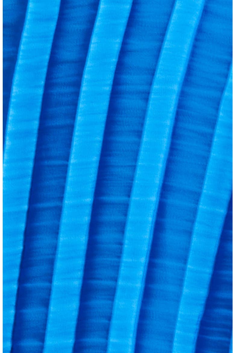 Macy Pleated Bubble Top, Alternate, color, MARRAKECH BLUE