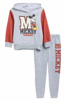 Happy Threads Kids' Mickey Hoodie & Joggers Set