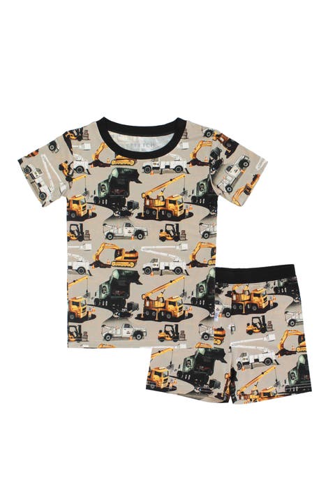 Work Hard, Play Hard 2 Piece Shorts Set (Toddler)