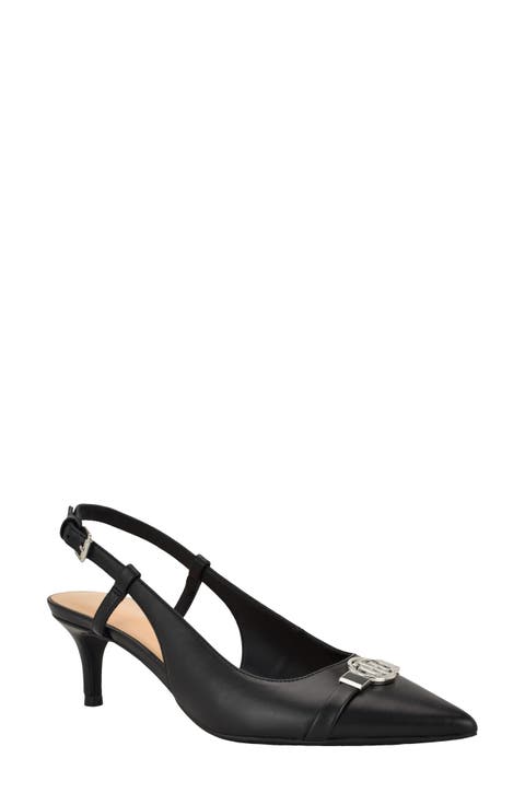 Talise Pointed Toe Slingback Pump (Women)