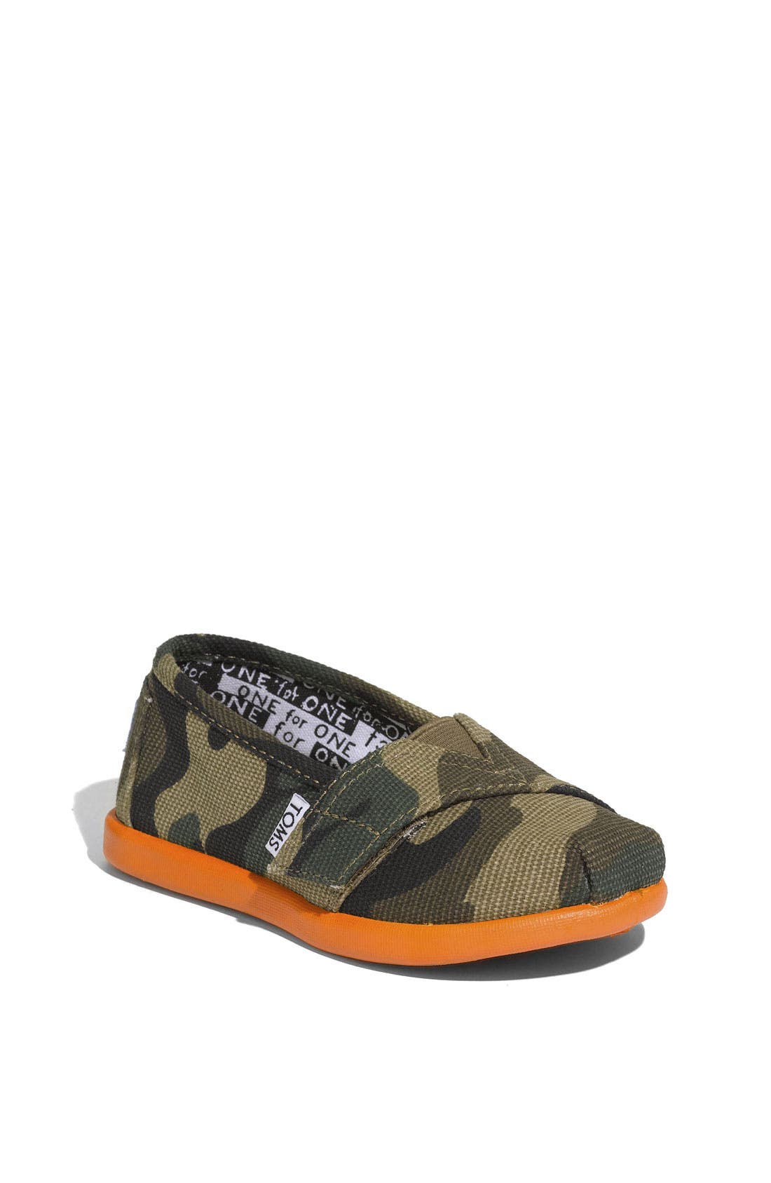 TOMS 'Camo - Tiny' Slip-On, Main, color, 