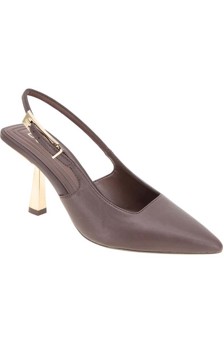 BCBGeneration Inara Slingback Pointed Toe Pump, Main, color, Brownstone