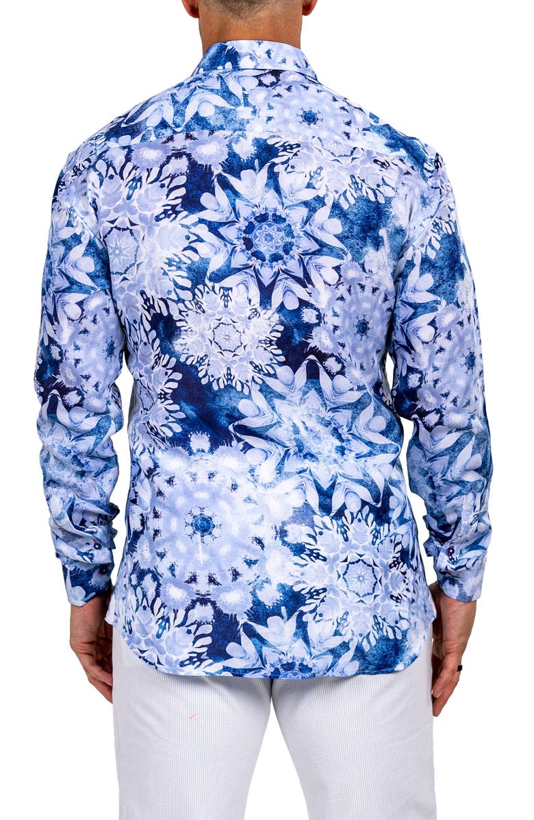 Maceoo Fibonacci Marthyr 0282 Contemporary Fit Button-Up Shirt, Alternate, color, 