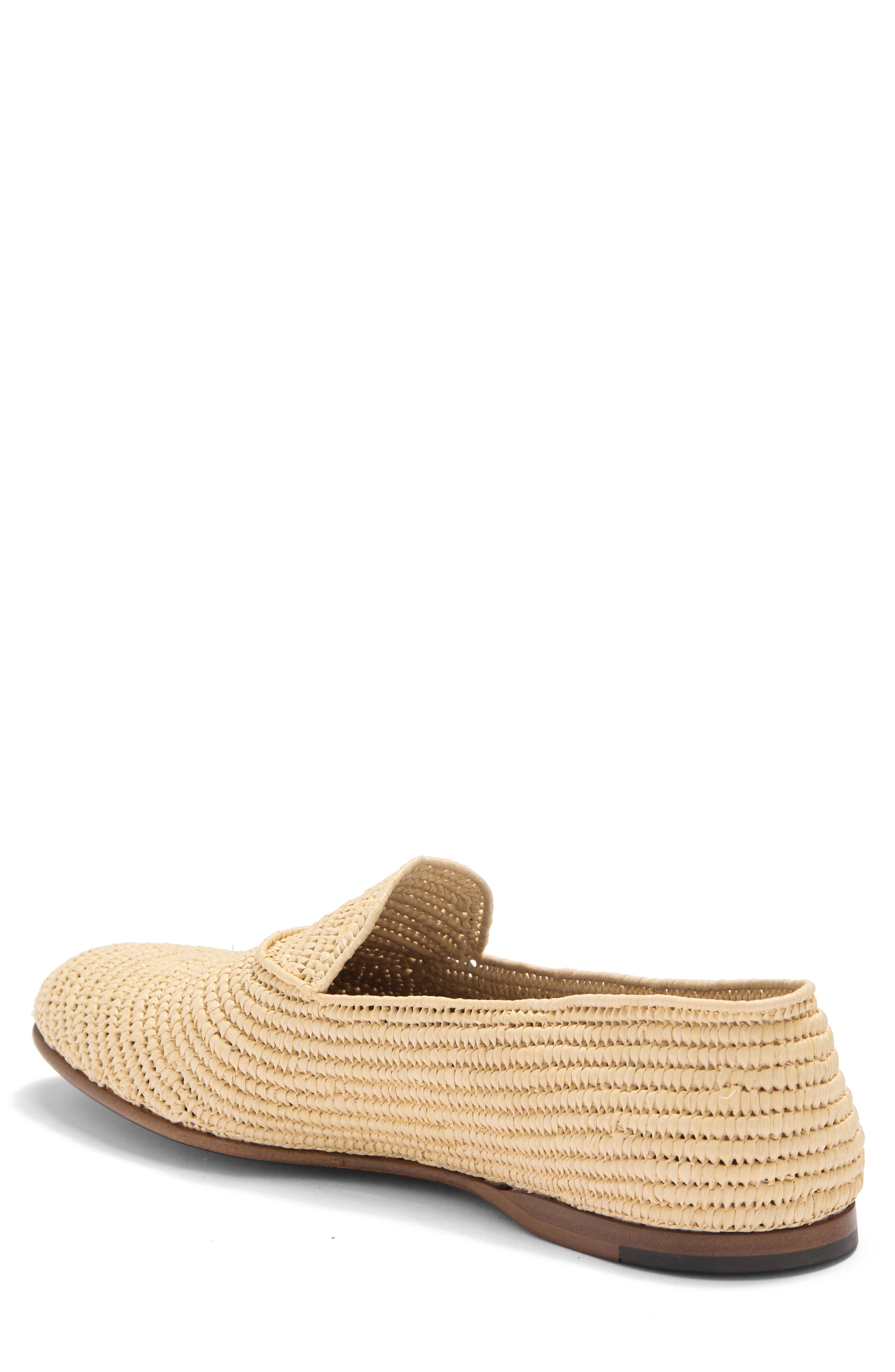 Dolce&Gabbana Raffia Loafer, Alternate, color, 