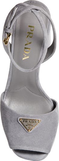 Prada Logo Platform Sandal (Women) | Nordstrom