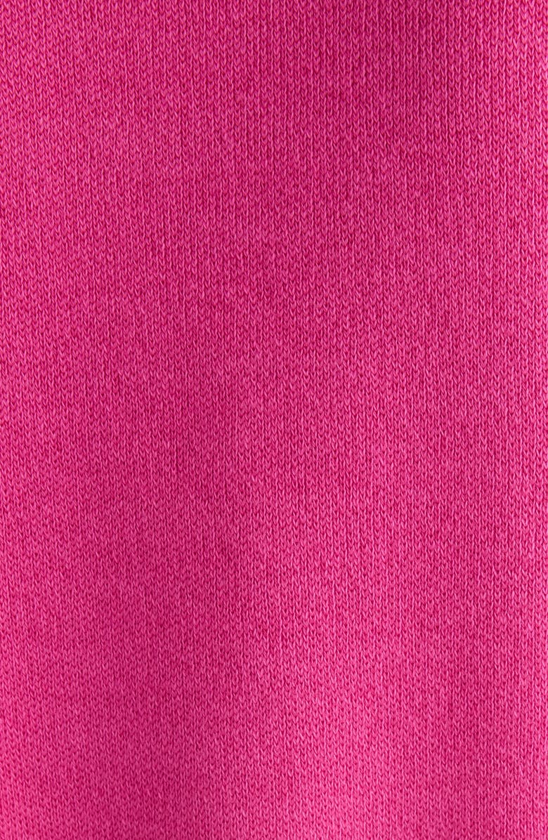 Givenchy Long Sleeve Bow Wool & Cotton Blend Sweater Dress, Alternate, color, Fuchsia