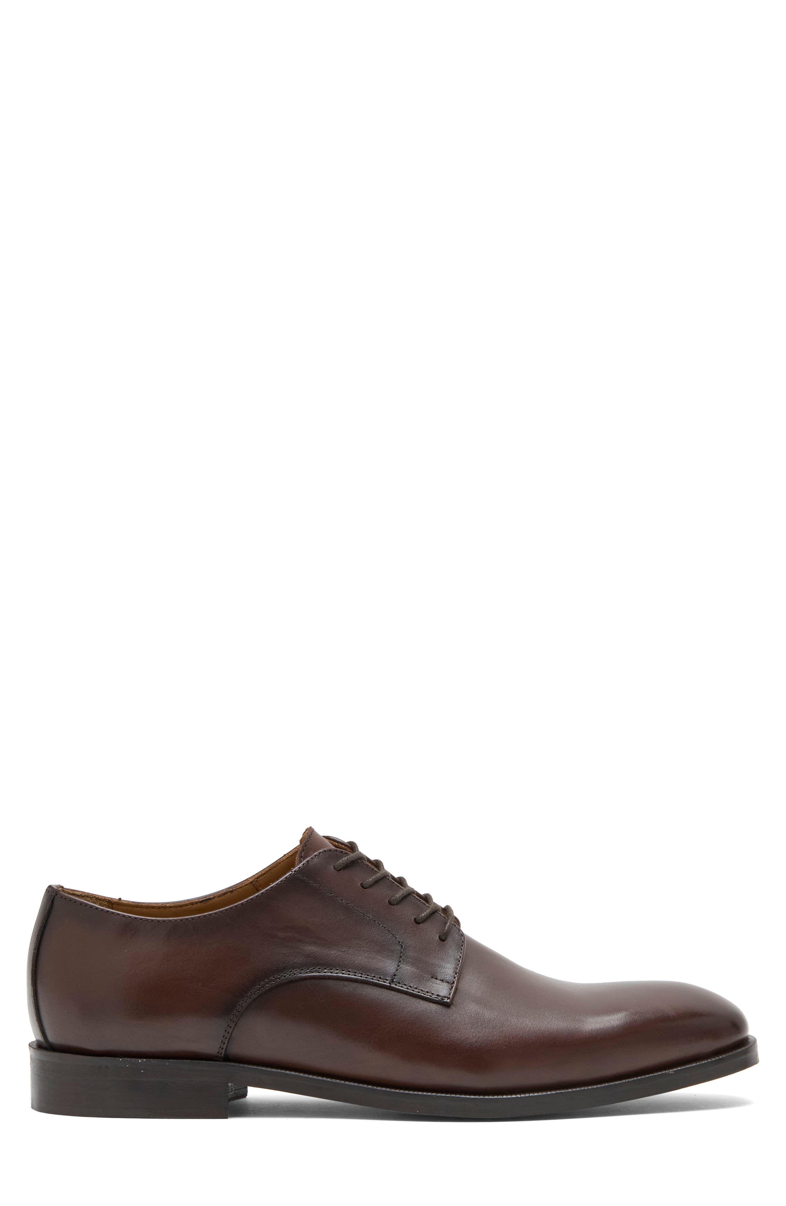 Dubois Leather Plain Toe Oxford, Alternate, color, SOFT AERO MARRONE