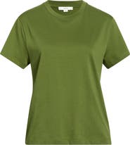 Vince Pima Cotton Crewneck T-Shirt