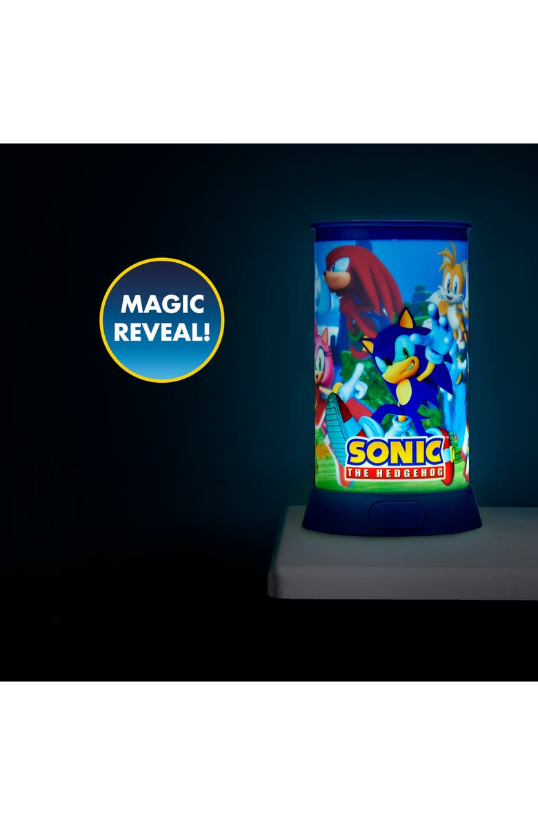 Wow Stuff! Light Revealers Lamp Sonic The Hedgehog 7.5 Inch Night Light, Alternate, color, Multicolored