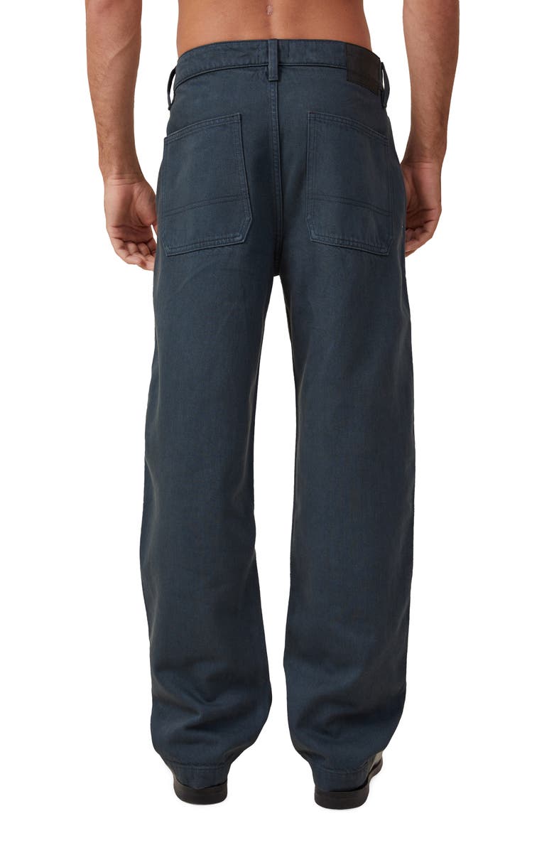 Cotton On Baggy Straight Leg Jeans, Alternate, color, Carpenter Trekking Green