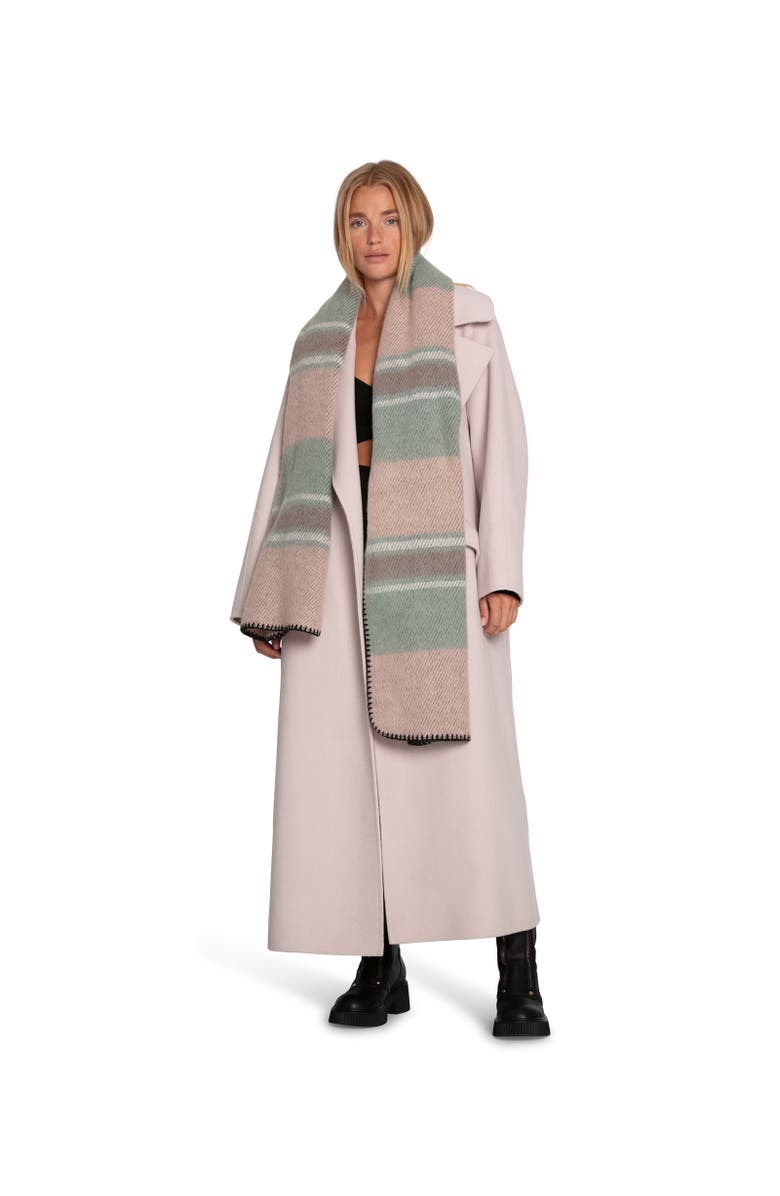 Belle & Bloom Wild Flower Scarf, Alternate, color, Blush Multi