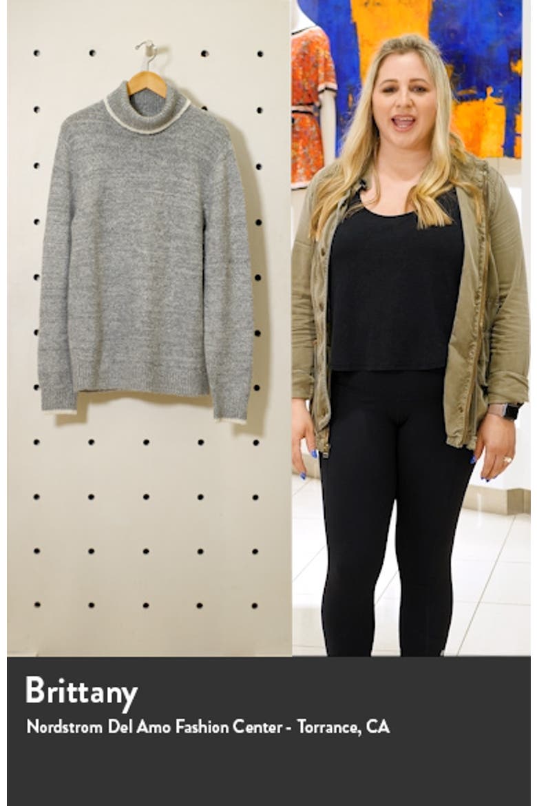 Tipped Roll Neck Sweater video