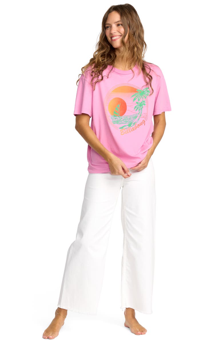 Billabong Bright New Day Cotton Graphic T-Shirt, Alternate, color, 