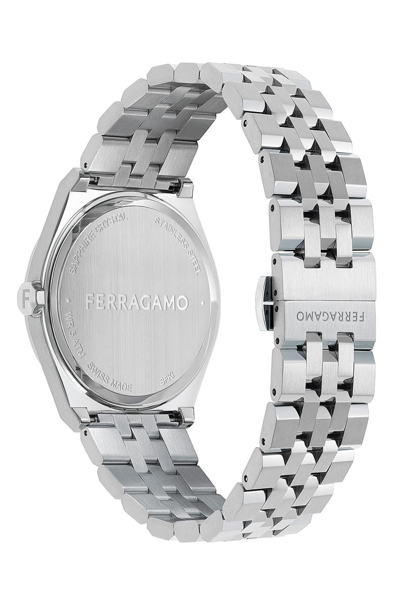 FERRAGAMO Vega New Diamond Bracelet Watch, 40mm, Alternate, color,