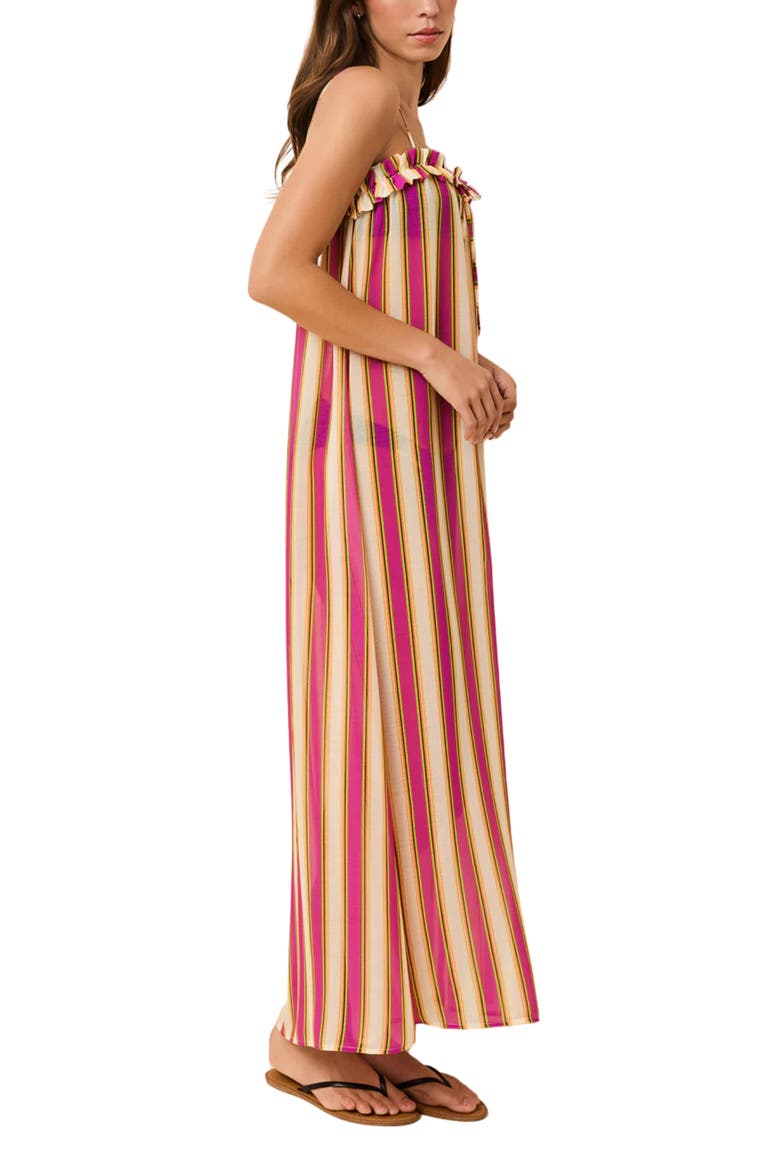 The Ayden Cover-Up Dress, Alternate, color, SOUTH BEACH STRIPE