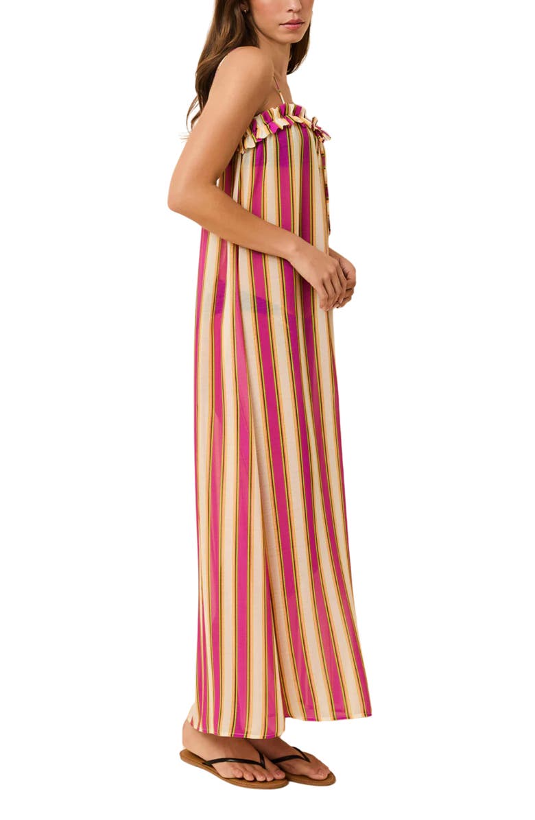 Solid & Striped The Ayden Cover-Up Dress, Alternate, color, South Beach Stripe