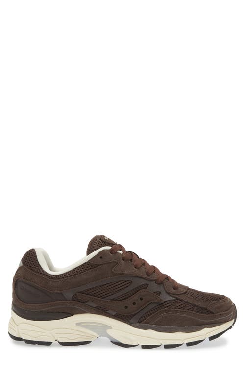 Saucony Gender Inclusive Progrid Omni 9 Sneaker In Coffee/cream