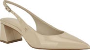 Calvin Klein Sarra Slingback Pointed Toe Pump