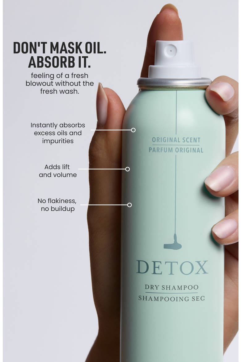 Detox Original Scent Dry Shampoo, Alternate, color, NO COLOR