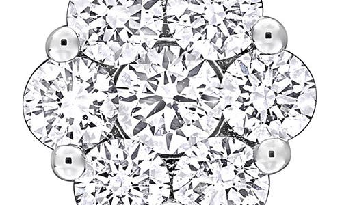 Created Forever 1ct Tw Lab Grown Diamond Pendant With Chain In Sterling Silver In Silver
