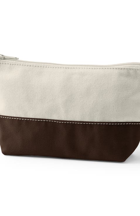 Zipper Canvas Pouch