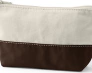 Lands' End Zipper Canvas Pouch
