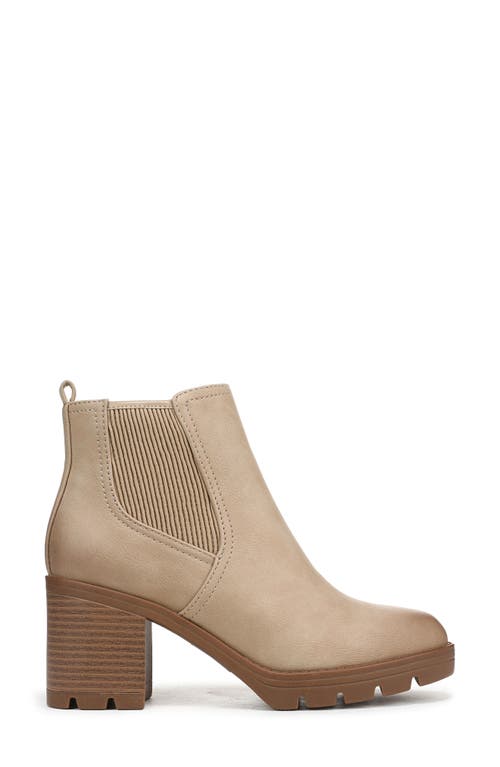 Naturalizer Madalynn Side Zip Bootie In Neutral