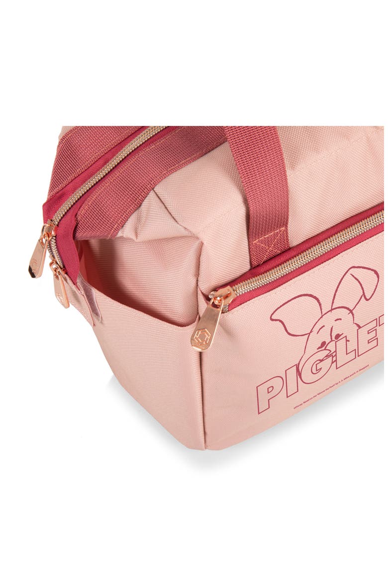x Disney® Piglet On The Go Lunch Cooler Bag, Alternate, color, PINK