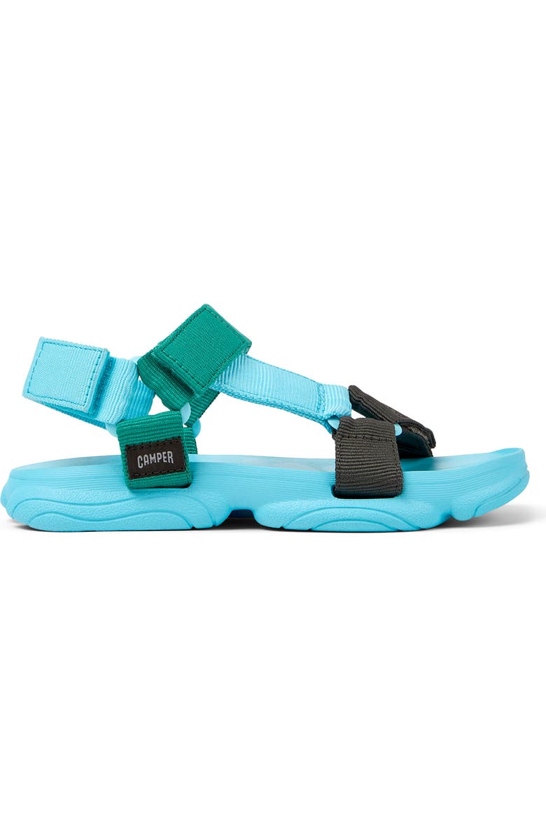 Camper Karst Sandal, Alternate, color, Blue/ Green/ Black Multi